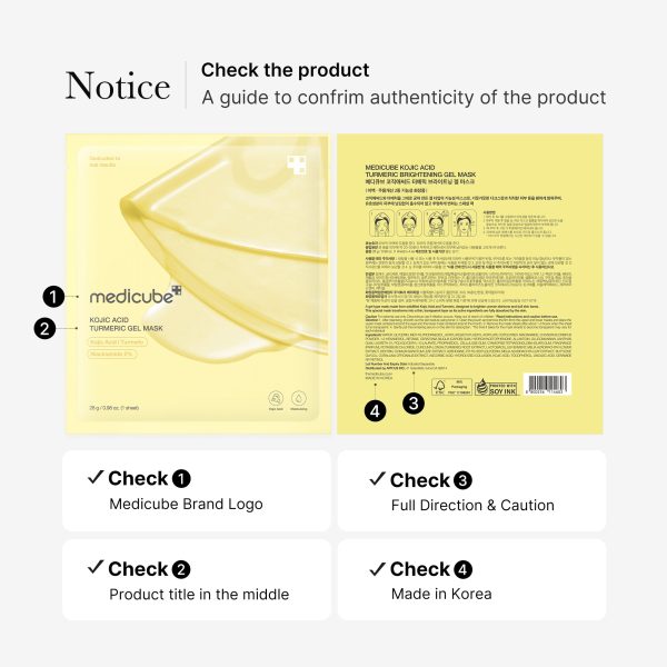 Kojic Acid Turmeric Gold Jelly Gel Mask